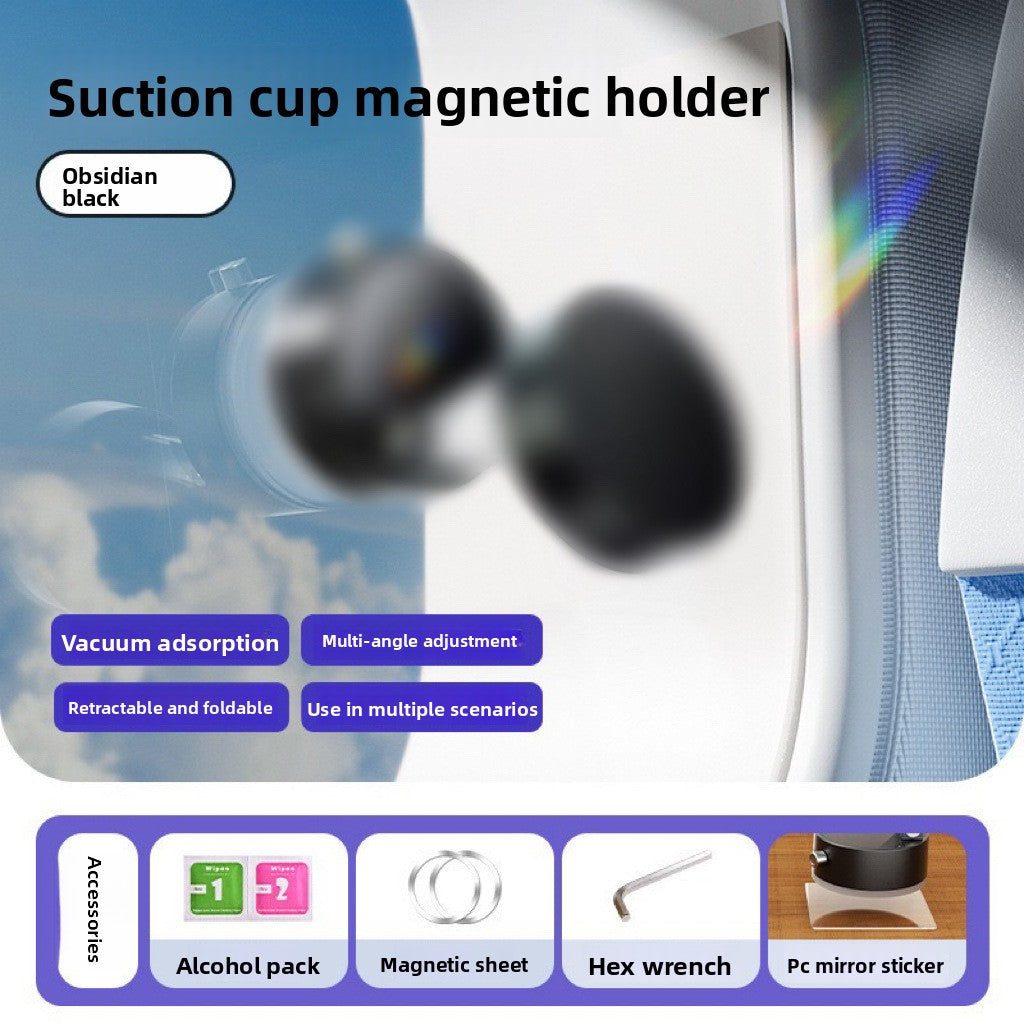 Vacuum adsorption mobile phone holder