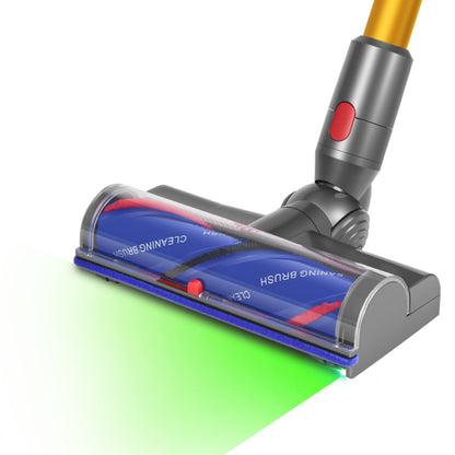 Vacuum Cleaner Compatible Floor Brush with Green Light Dust Display