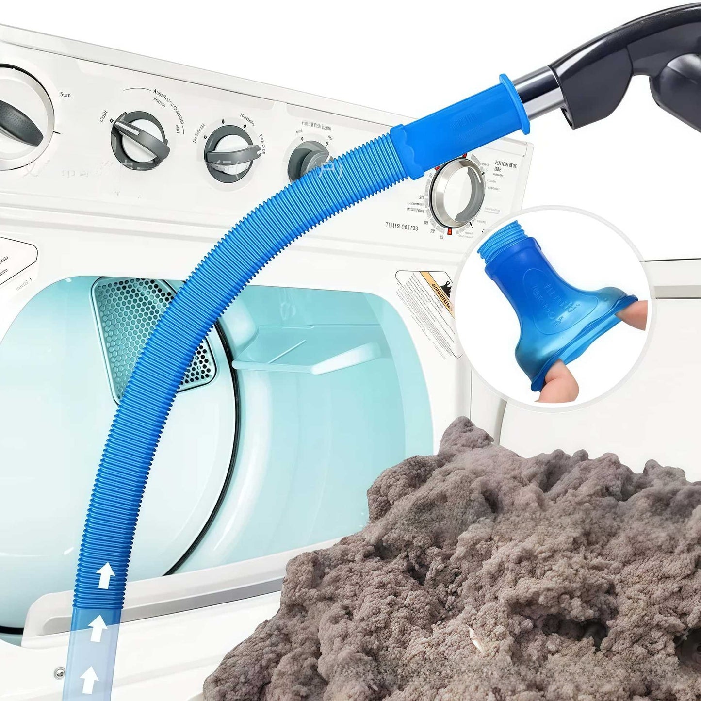 Vacuum Cleaner Vent Cleaning Kit with Lint Remover