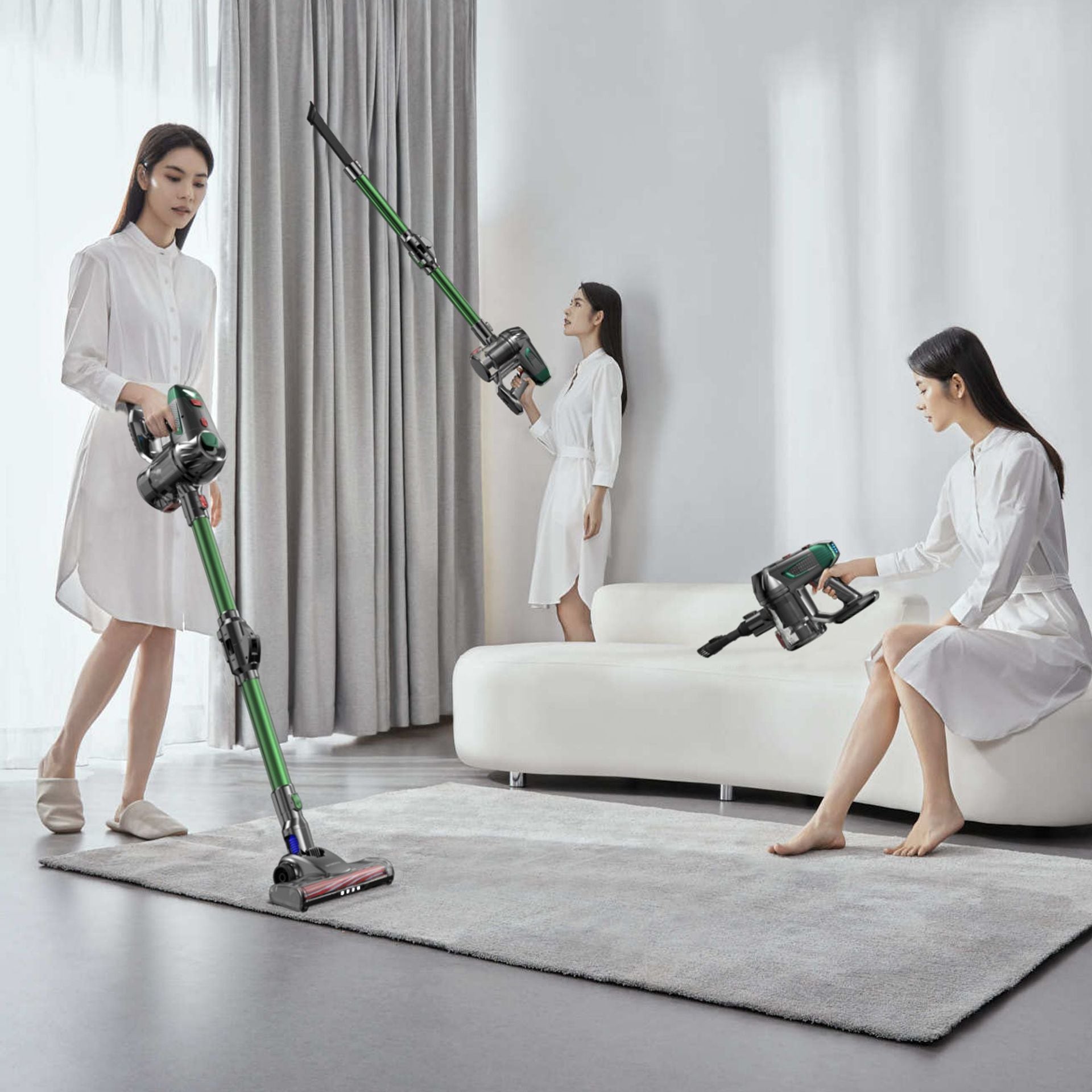 Vacuum cleaner with wireless function
