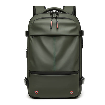Vacuum Compression Backpack Expandable Waterproof Travel Bag