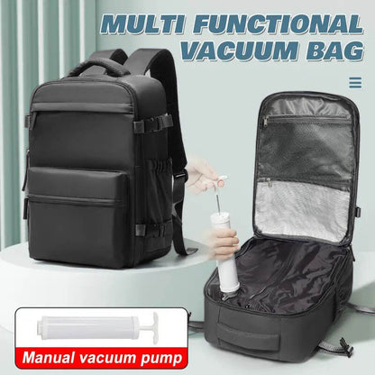 vacuum compression backpack