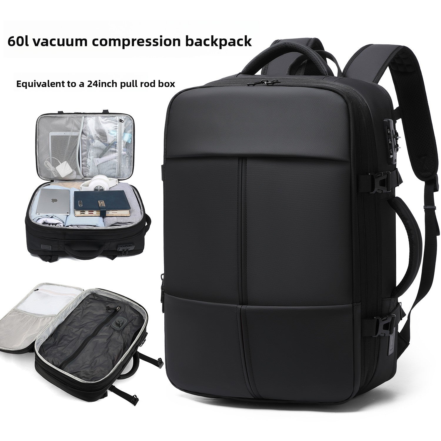Vacuum Compression Backpack