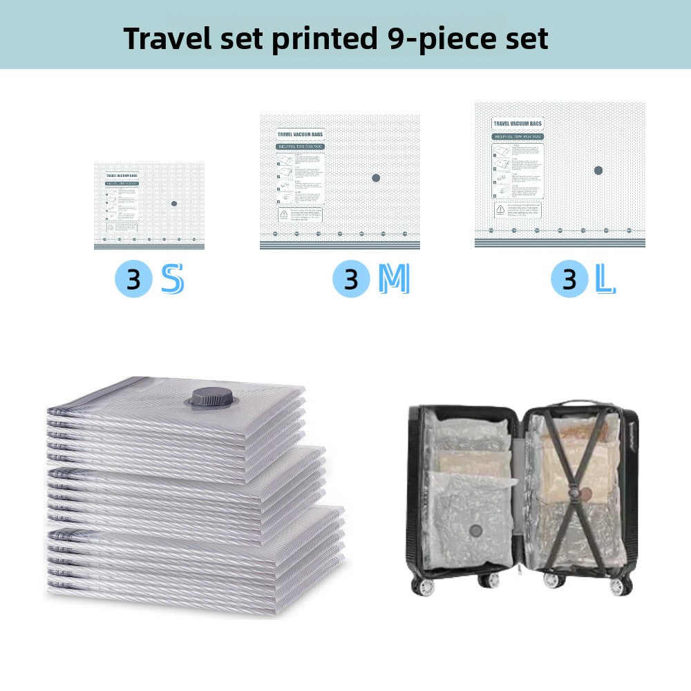 Vacuum Compression Storage Bags for Clothes and Quilts