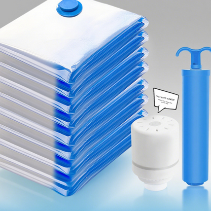 Vacuum Compression Storage Bags with Air Pump