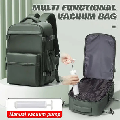 Vacuum Compression Travel Backpack