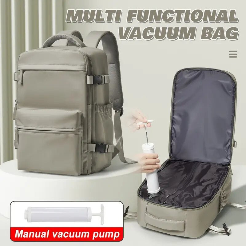 Vacuum Compression Travel Backpack