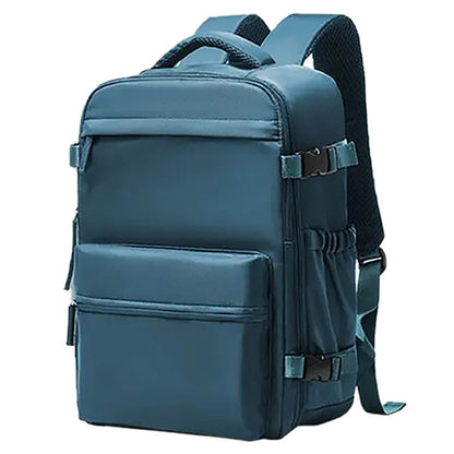 Vacuum Compression Travel Backpack with Expandable Capacity