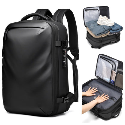 Vacuum Compression Travel Backpack with Laptop Compartment