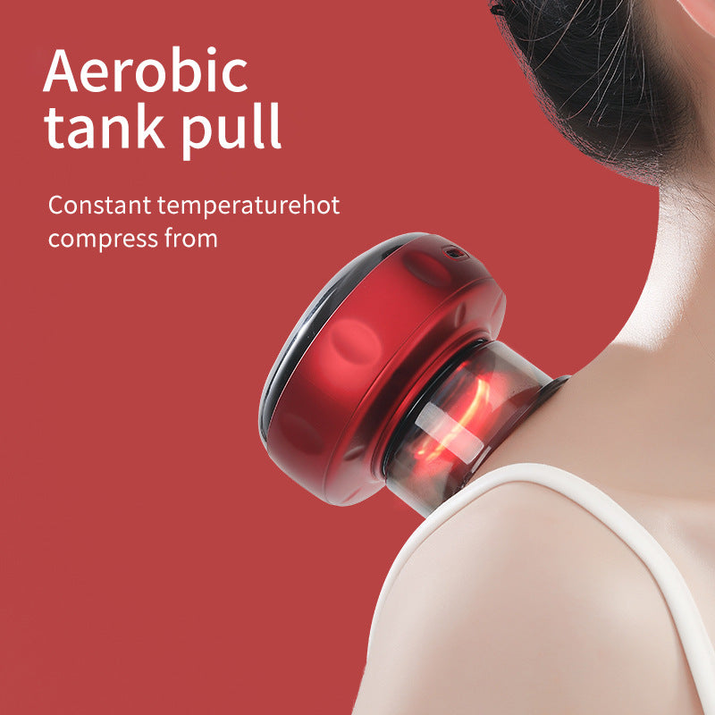 Vacuum cupping device