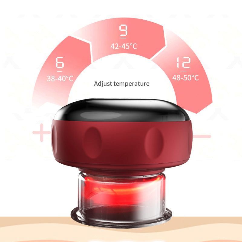 Vacuum cupping device