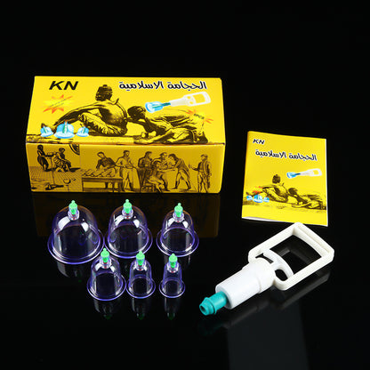 Vacuum Cupping Set with Six Cups