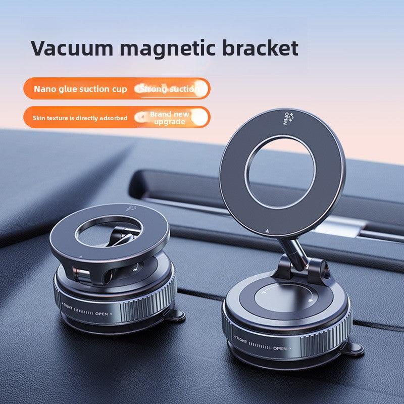 Vacuum epoxy resin adsorption magnetic car mobile phone stand