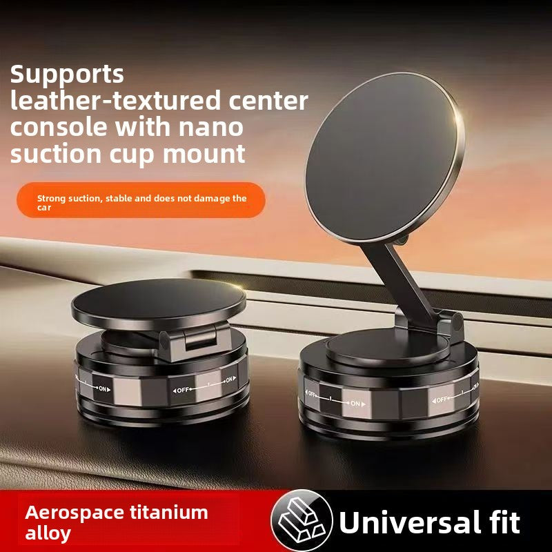 Vacuum epoxy resin adsorption magnetic car mobile phone stand