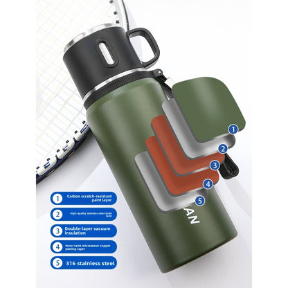 Vacuum Insulated Stainless Steel Travel Mug