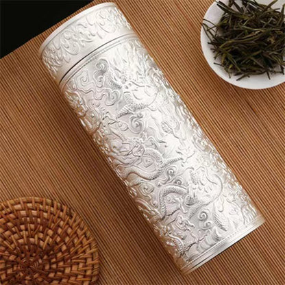 Vacuum-insulated tea cup