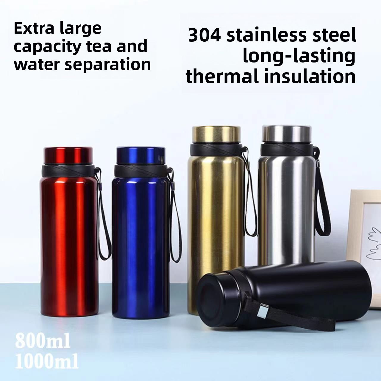 Vacuum Insulation Stainless Steel Travel Mug