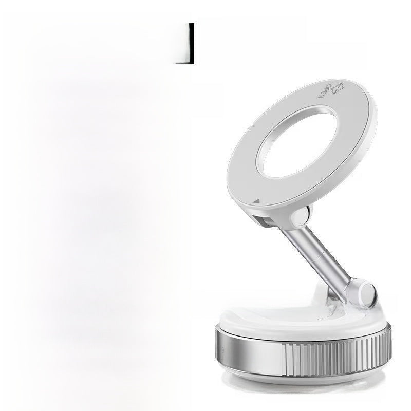 Vacuum Magnetic Car Phone Holder Foldable 360 Adjustable