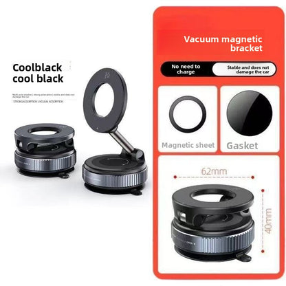 Vacuum Magnetic Car Phone Holder