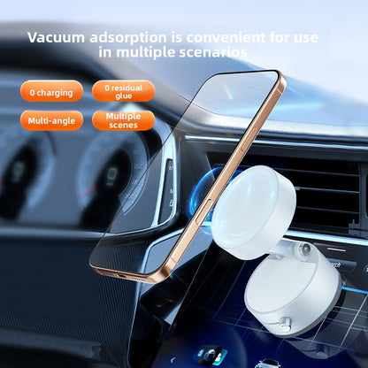 Vacuum Magnetic Car Phone Holder