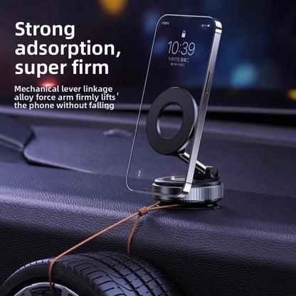 Vacuum Magnetic Car Phone Holder