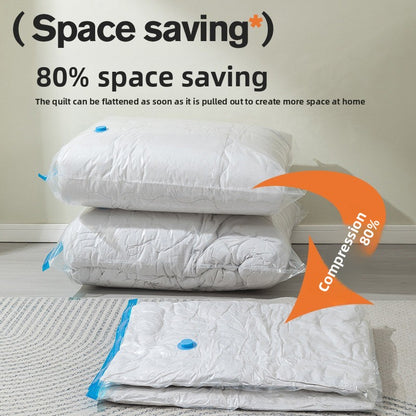 Vacuum pumping type vacuum compression bag