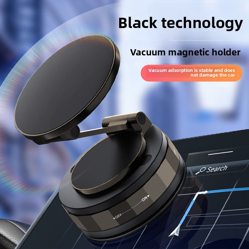 Vacuum Suction Magnetic Car Phone Holder Adjustable 360°