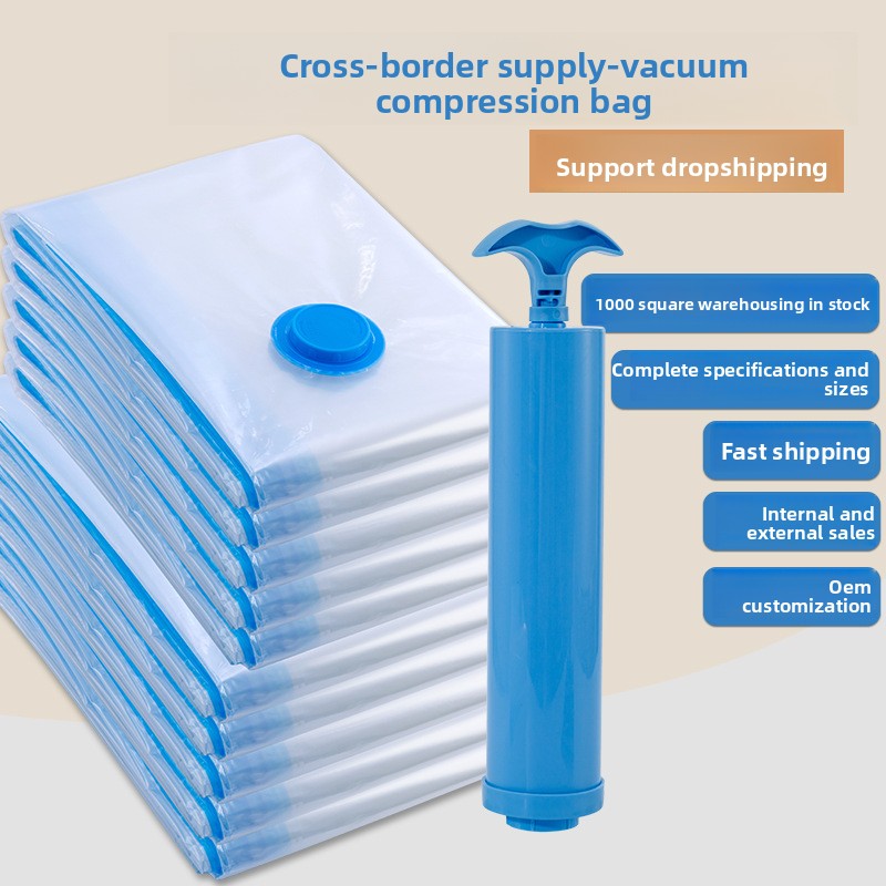 Vacuum suction storage bag