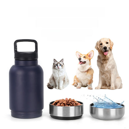 Vacuum thermos cup