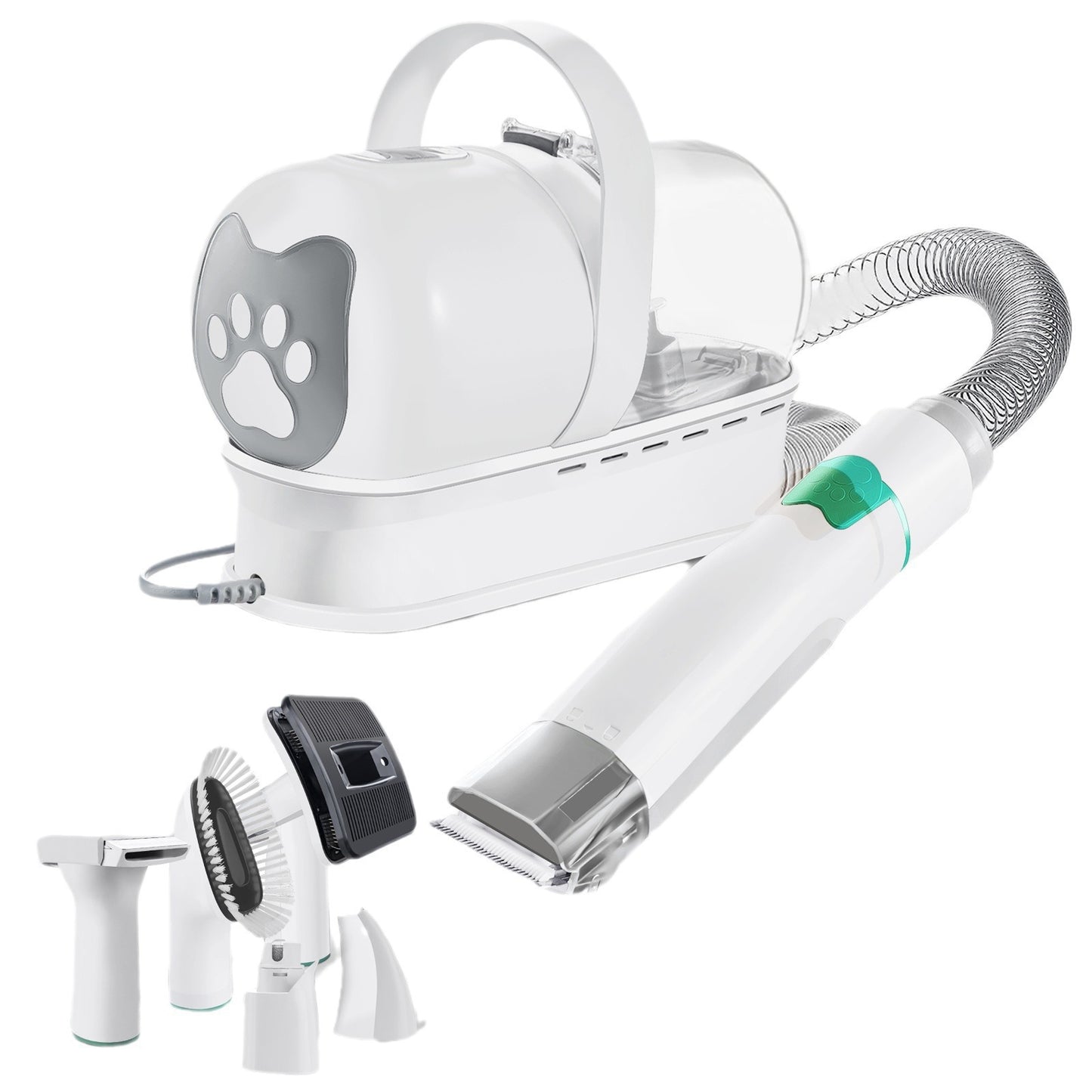 vacuum trimming and shaving all-in-one machine