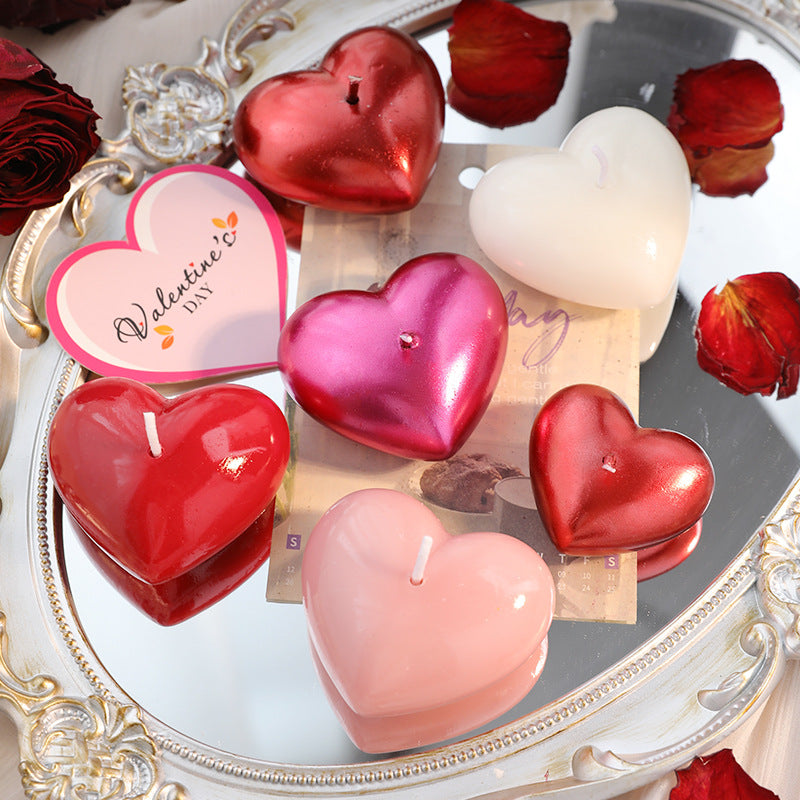 Valentine's Day scented candles