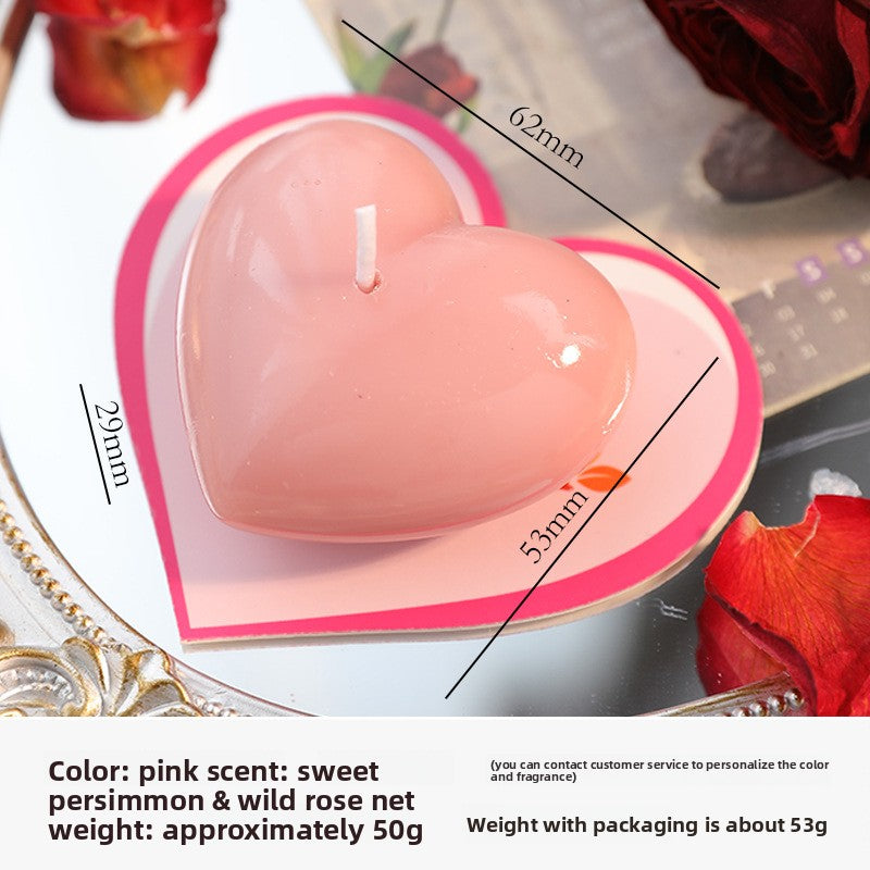 Valentine's Day scented candles