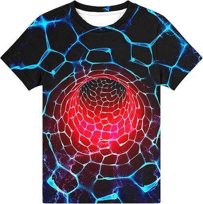 Vampire 3D Digital Printing Short Sleeve Shirt