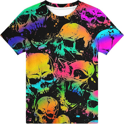 Vampire 3D Digital Printing Short Sleeve Shirt
