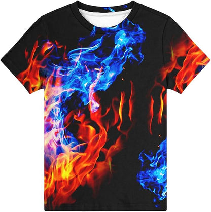 Vampire 3D Digital Printing Short Sleeve Shirt
