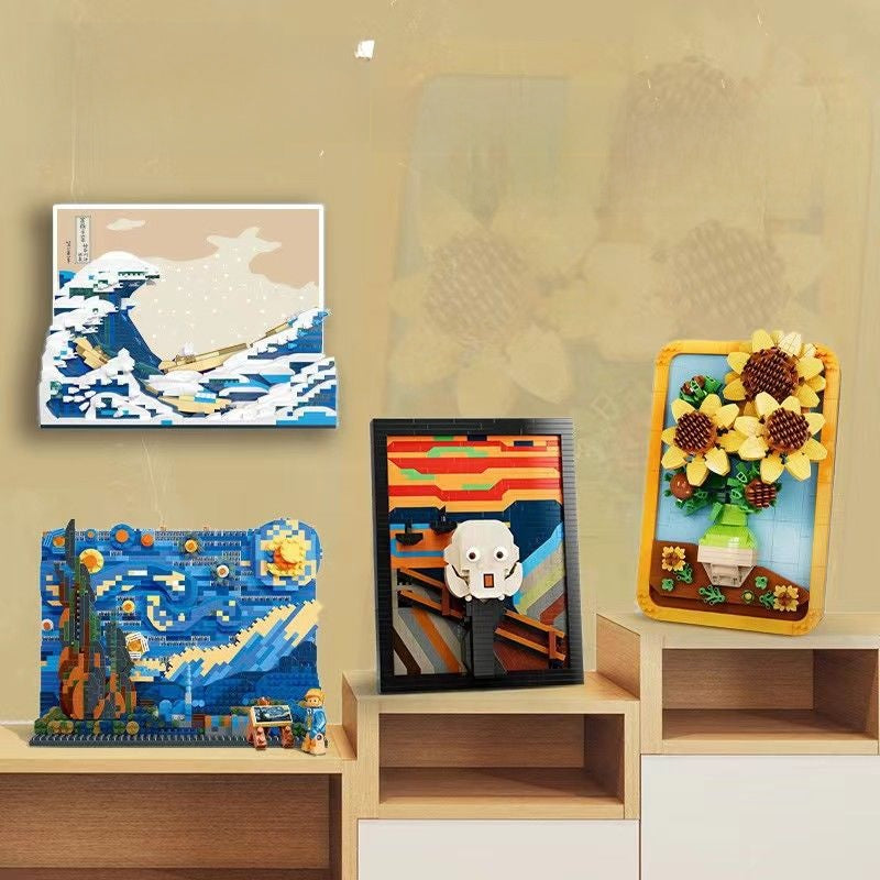 Van Gogh Starry Night Diamond Art Building Blocks