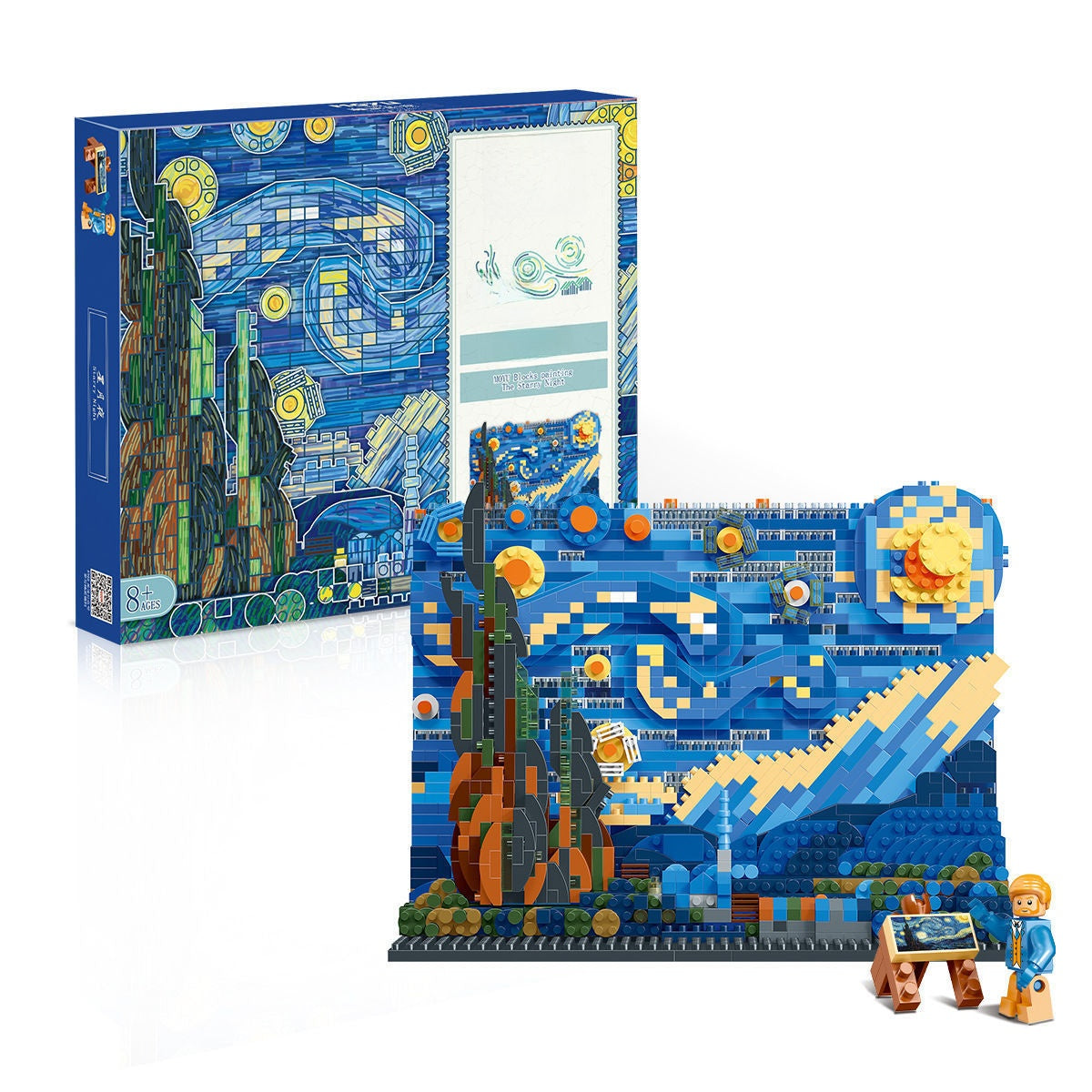 Van Gogh Starry Night Diamond Art Building Blocks