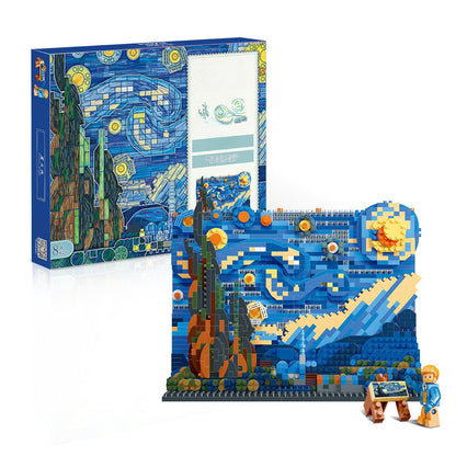 Van Gogh Starry Night Diamond Art Building Blocks
