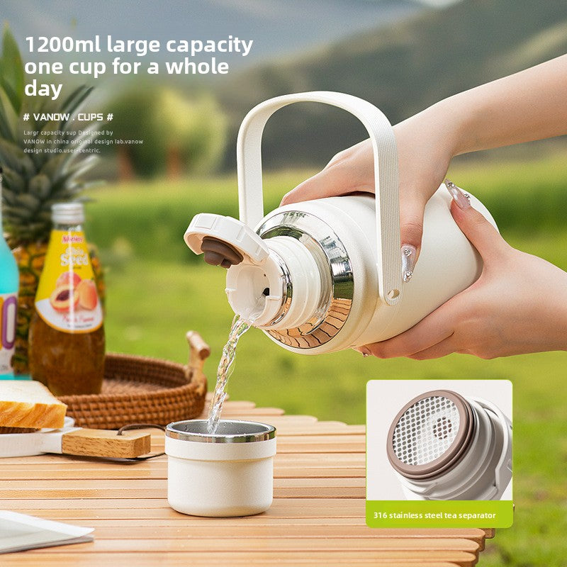 Vanow Stainless Steel Vacuum Insulated Thermos Cup