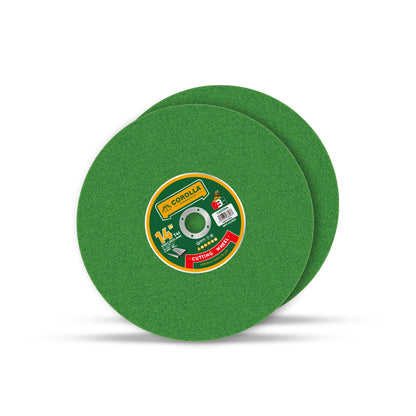 Various-sized grinding wheel cutting discs