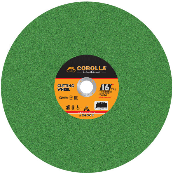 Various-sized grinding wheel cutting discs