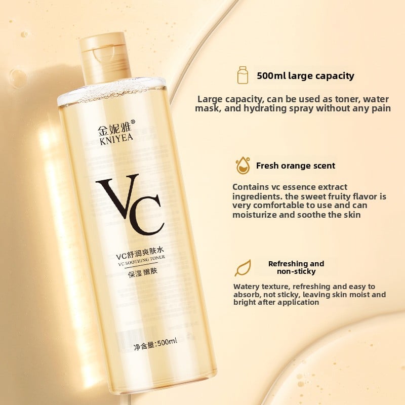 VC toner brightens and hydrates