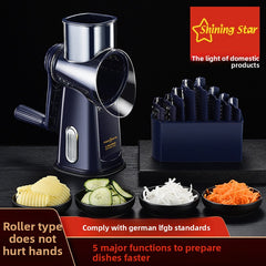 Tianxiang roller vegetable cutter violet no logo