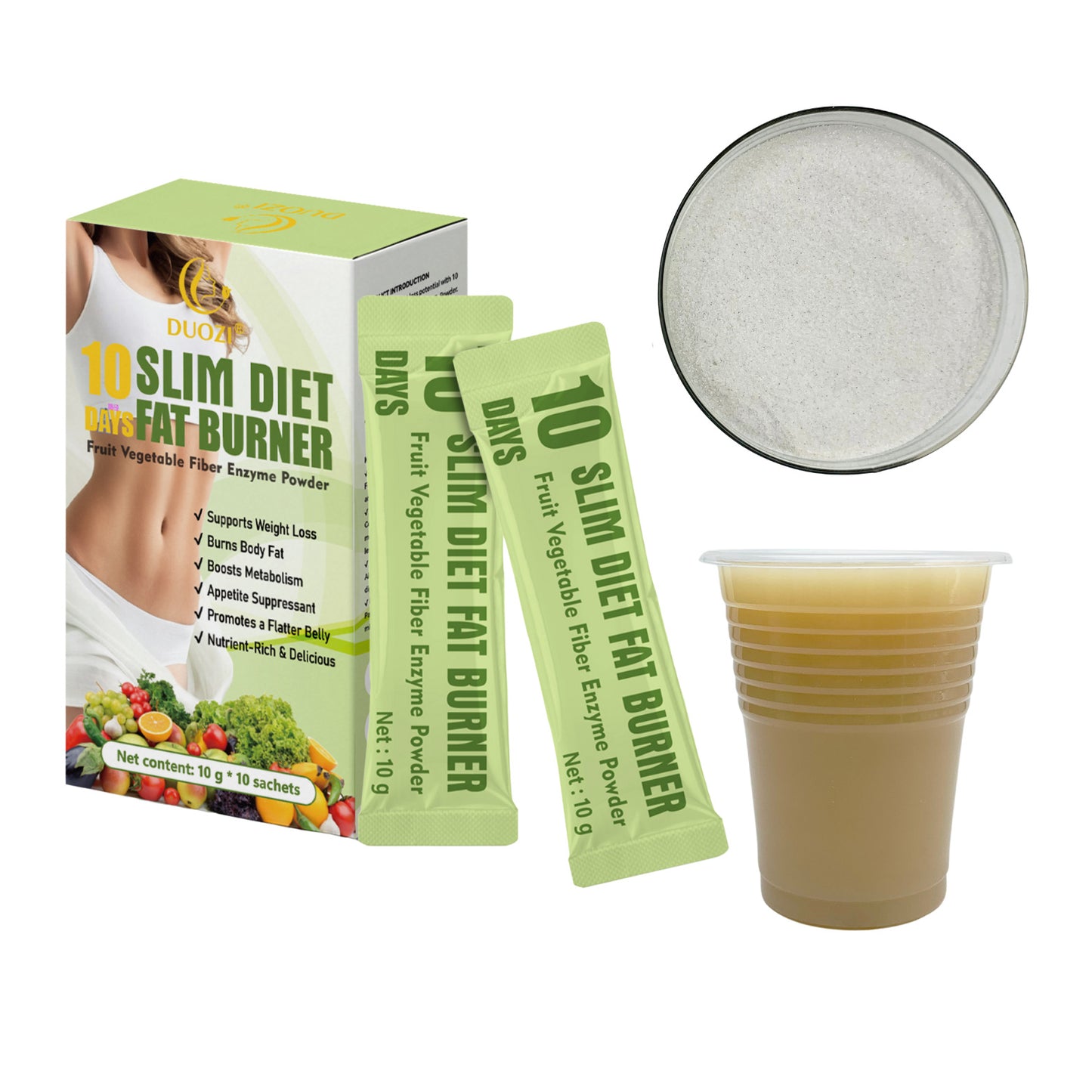 Vegetable extract powder drink