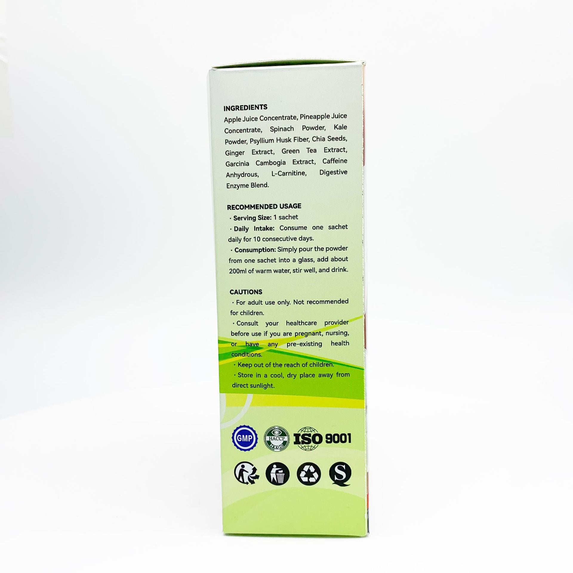 Vegetable extract powder drink