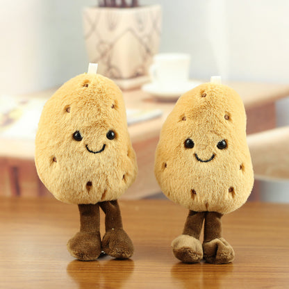Vegetable Plush Toy Keychain