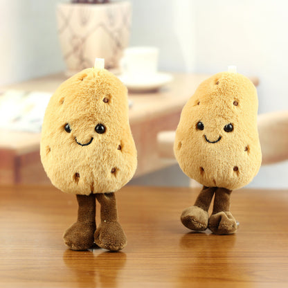 Vegetable Plush Toy Keychain