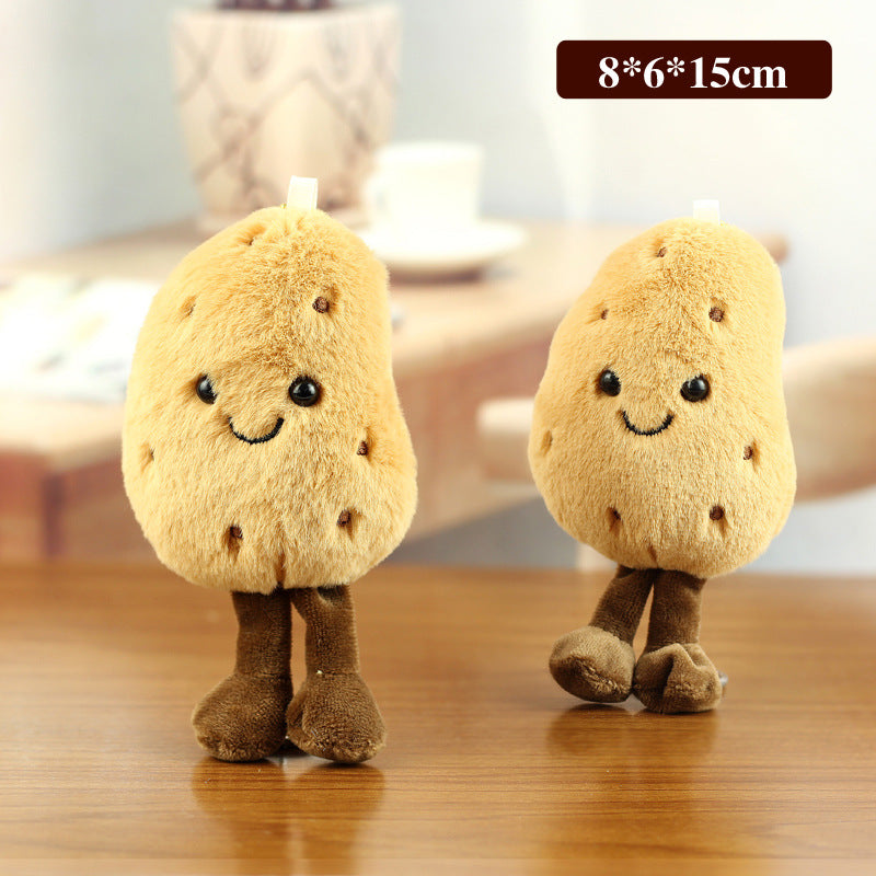 Vegetable Plush Toy Keychain