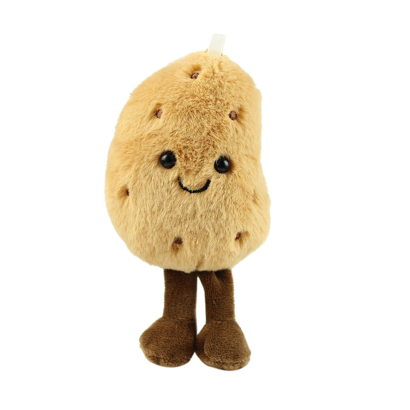 Vegetable Plush Toy Keychain