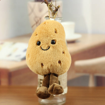 Vegetable Plush Toy Keychain